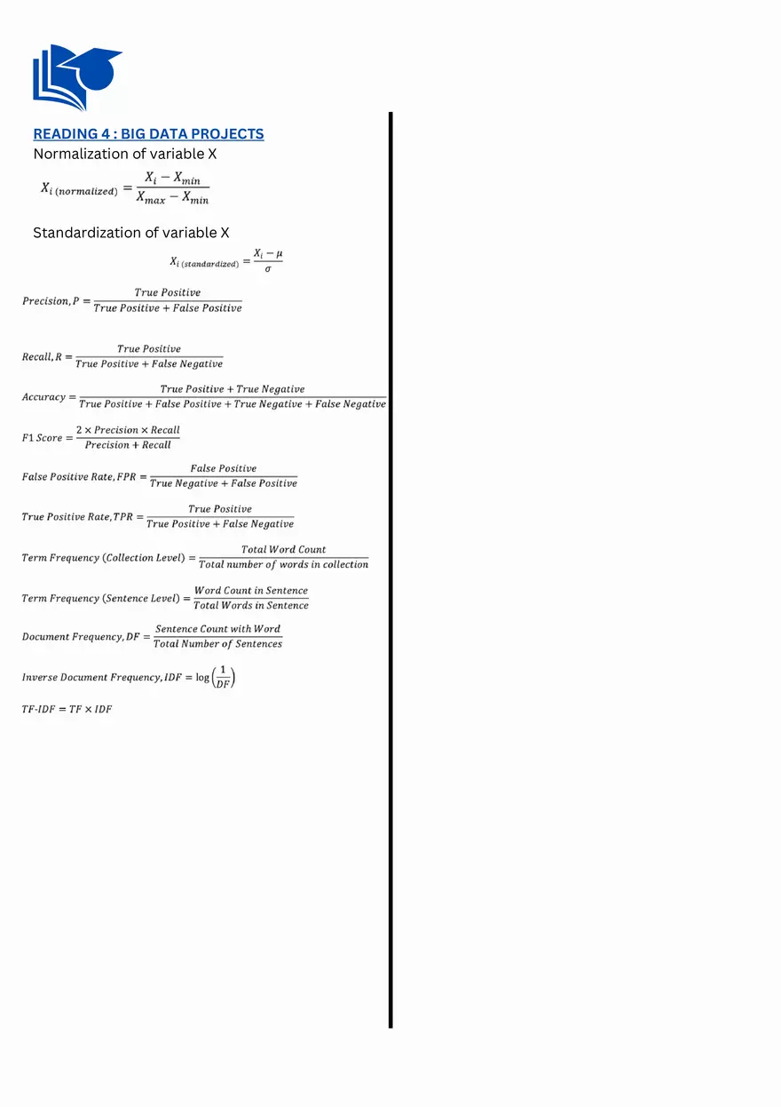 CFA Level 2: Education Quick Sheet - Page 18