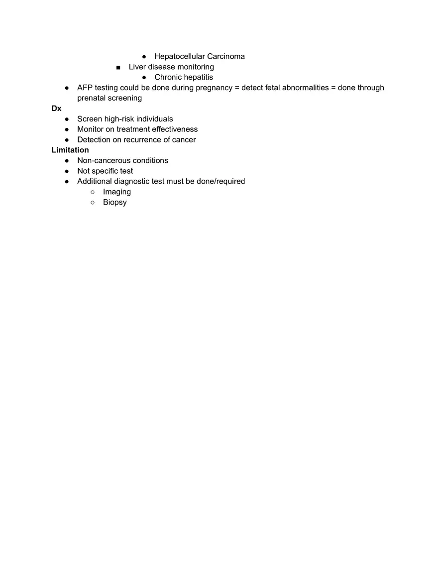 Alpha Fetoprotein - Page 3