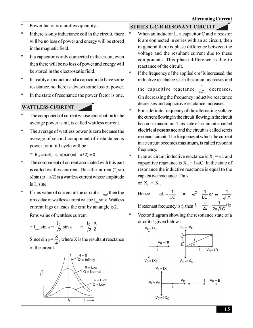 Alternating Current Notes - Page 7
