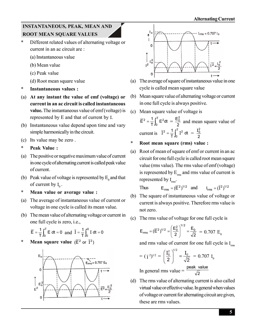 Alternating Current Notes - Page 12