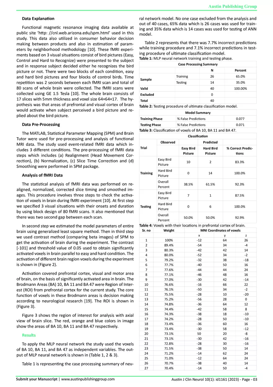 Dependent Personality Disorder: An Approach Based on fMRI - Page 3