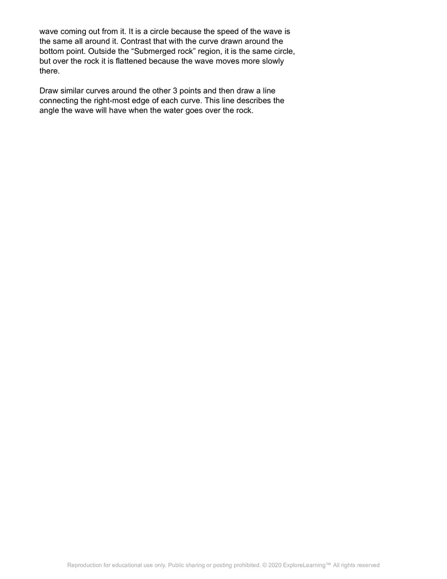 Student Exploration: Ripple Tank - Page 10