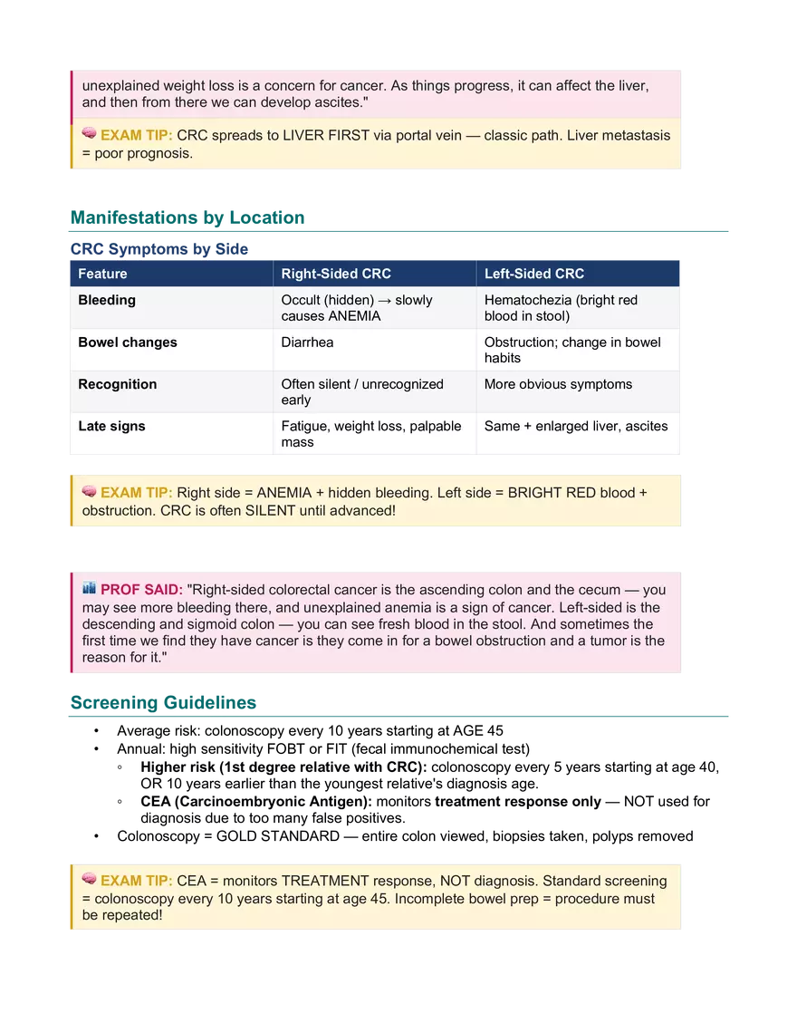 Lower GI: Study Guide Final - Page 8