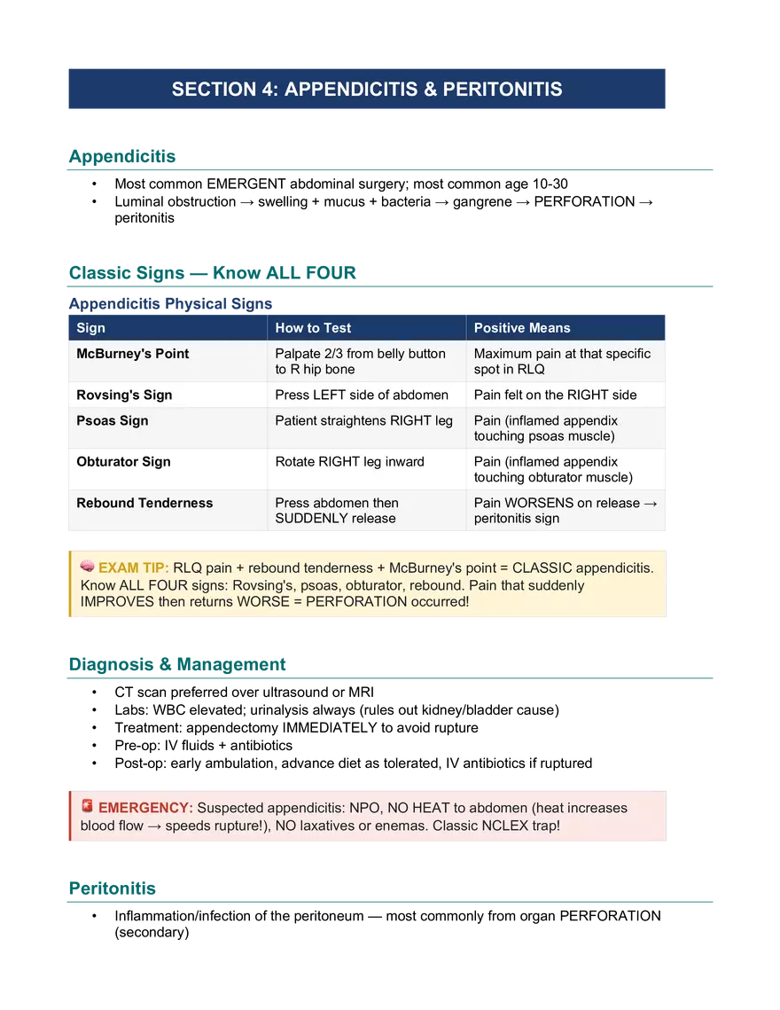 Lower GI: Study Guide Final - Page 3