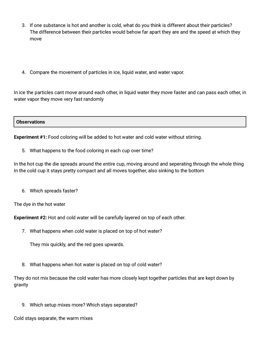 Mini-Lab: Kinetic Theory - Page 2