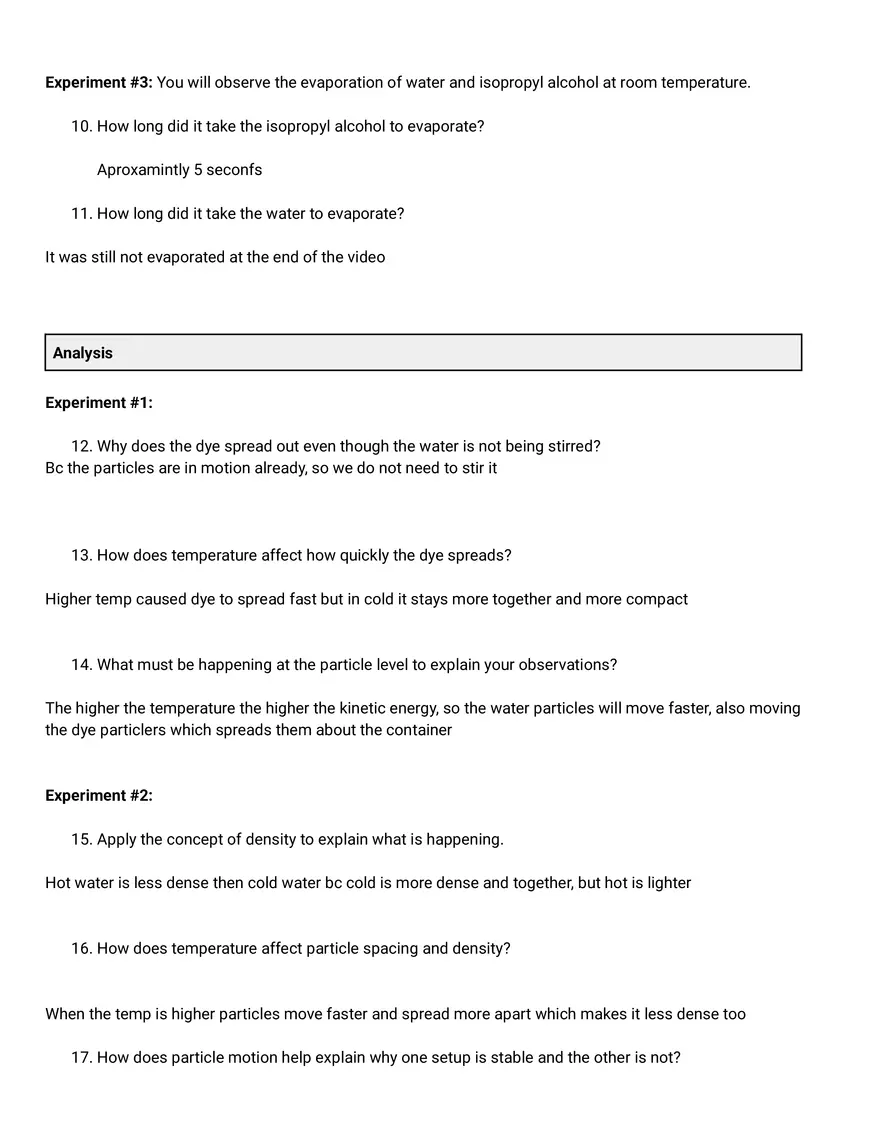 Mini-Lab: Kinetic Theory - Page 3