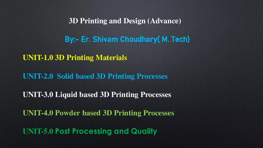 3D Printing and Design (Advance) - Page 1