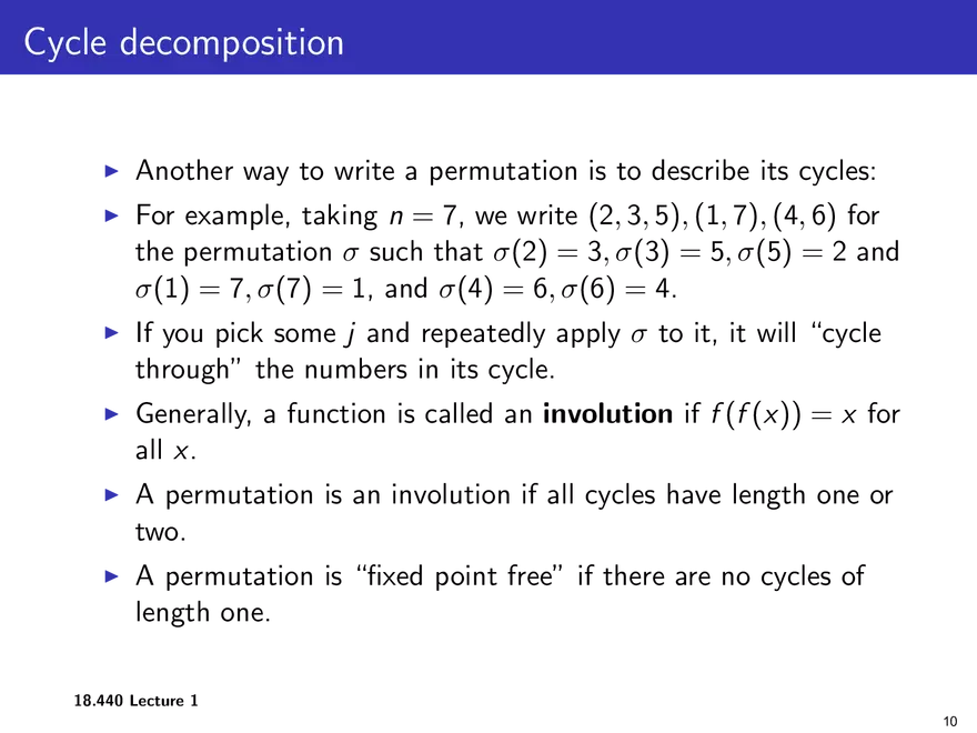 Lecture 1: Permutations and combinations - Page 23