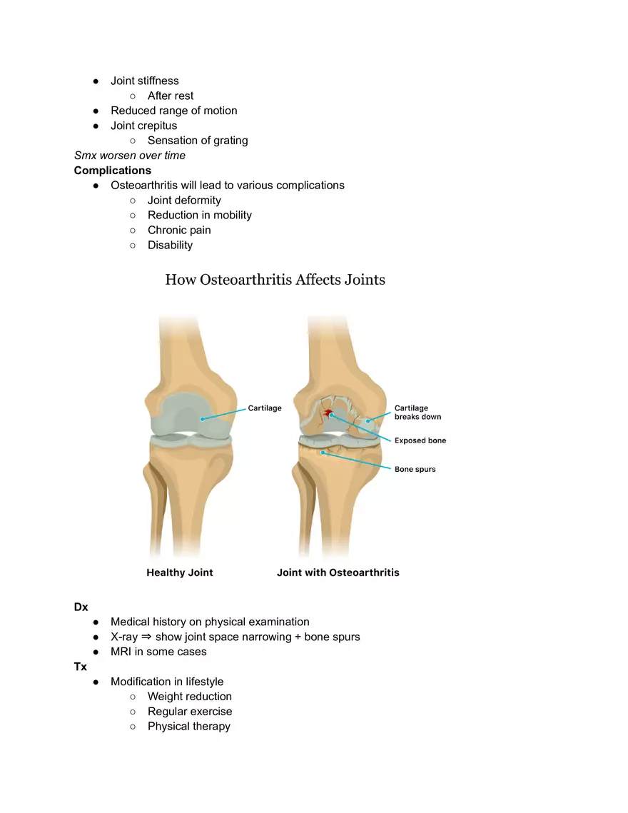 Osteoarthritis Pathophysiology - Page 2