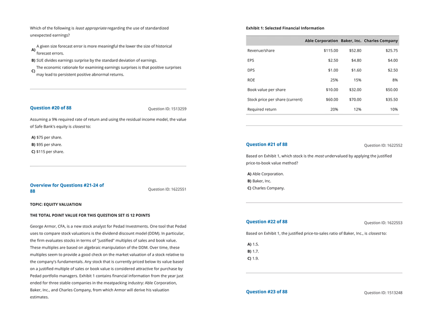 Coefficient Standard Error - Page 25