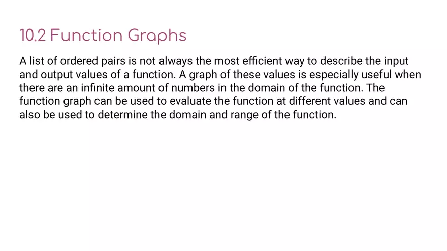 Functions 10.1 Describing Functions - Page 7