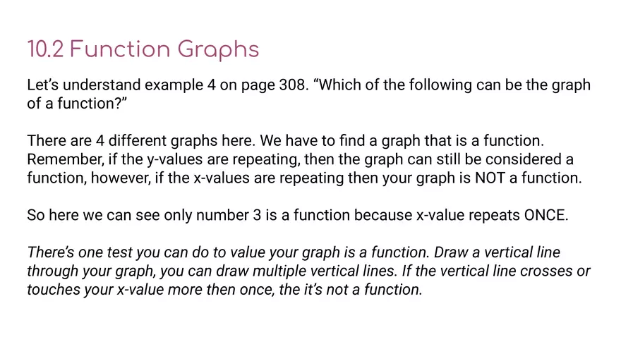 Functions 10.1 Describing Functions - Page 9