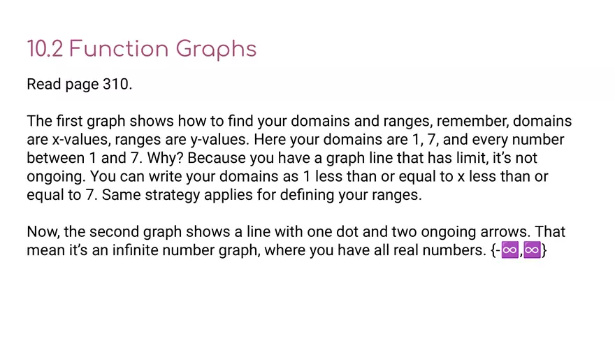 Functions 10.1 Describing Functions - Page 10