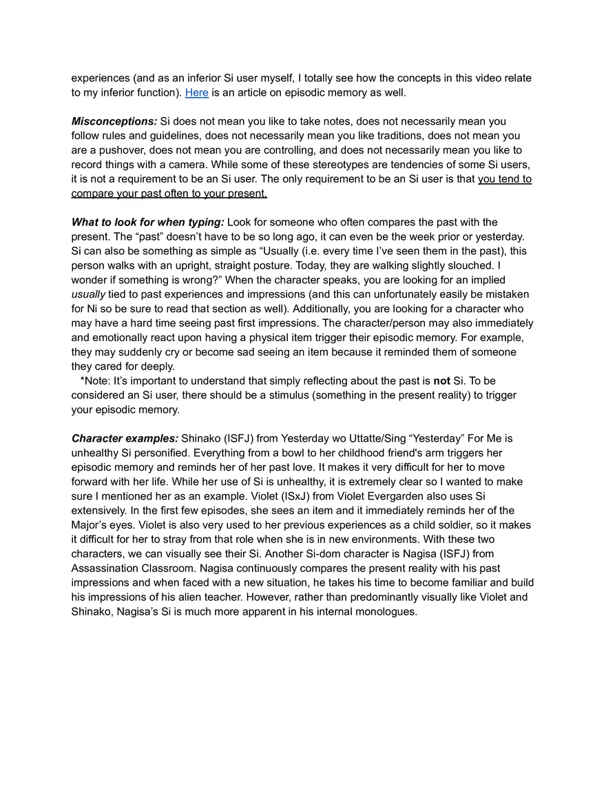 An In-Depth & Clear Guide to All 8 Cognitive Functions - Page 7