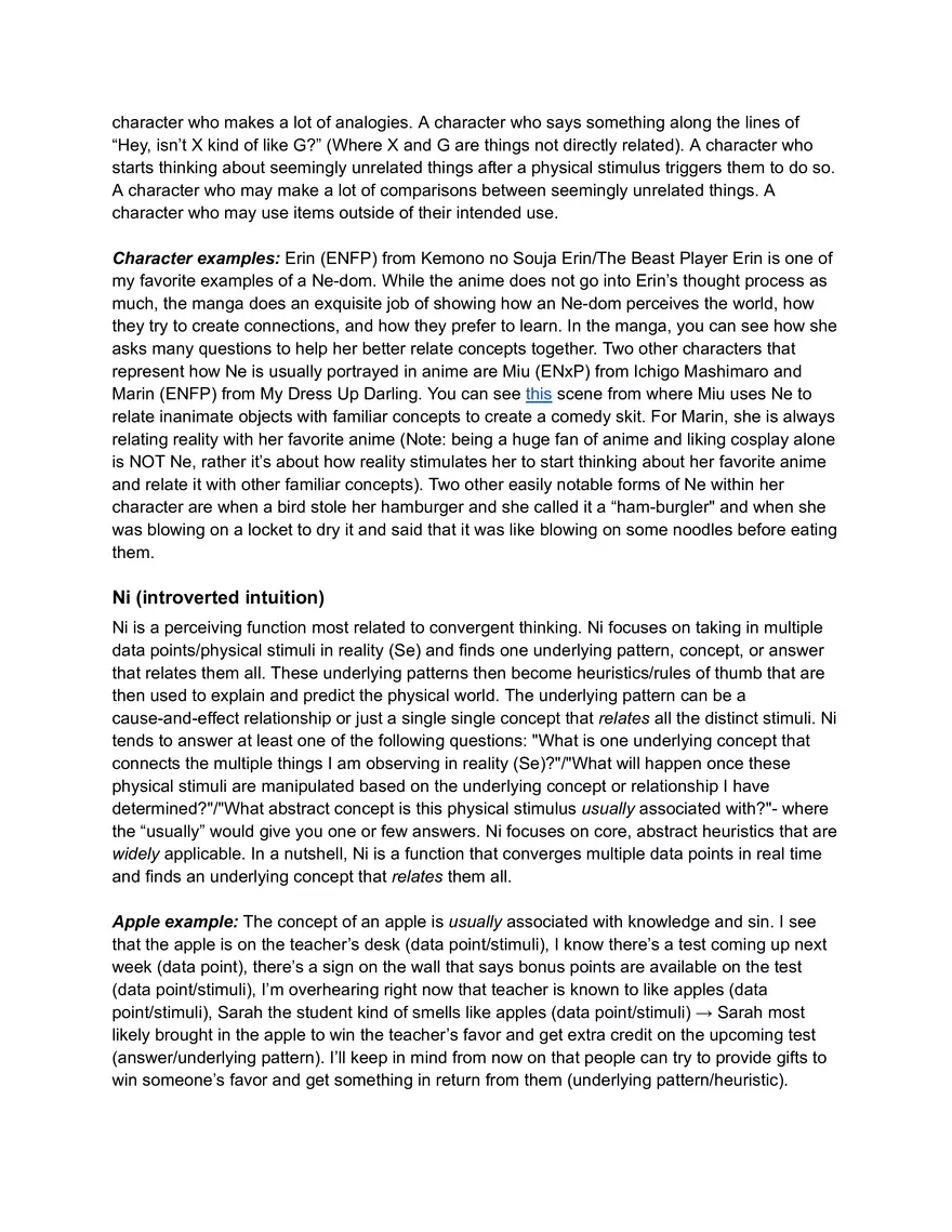 An In-Depth & Clear Guide to All 8 Cognitive Functions - Page 9