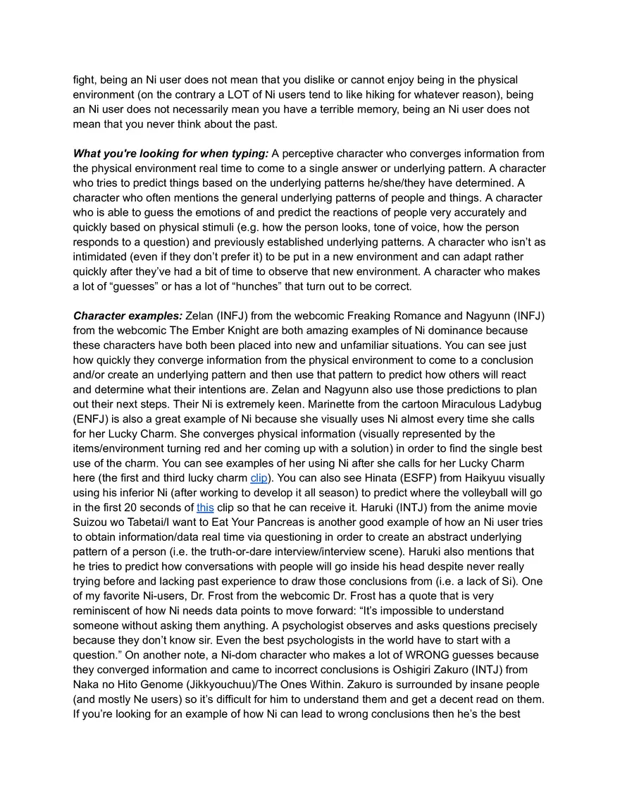 An In-Depth & Clear Guide to All 8 Cognitive Functions - Page 11