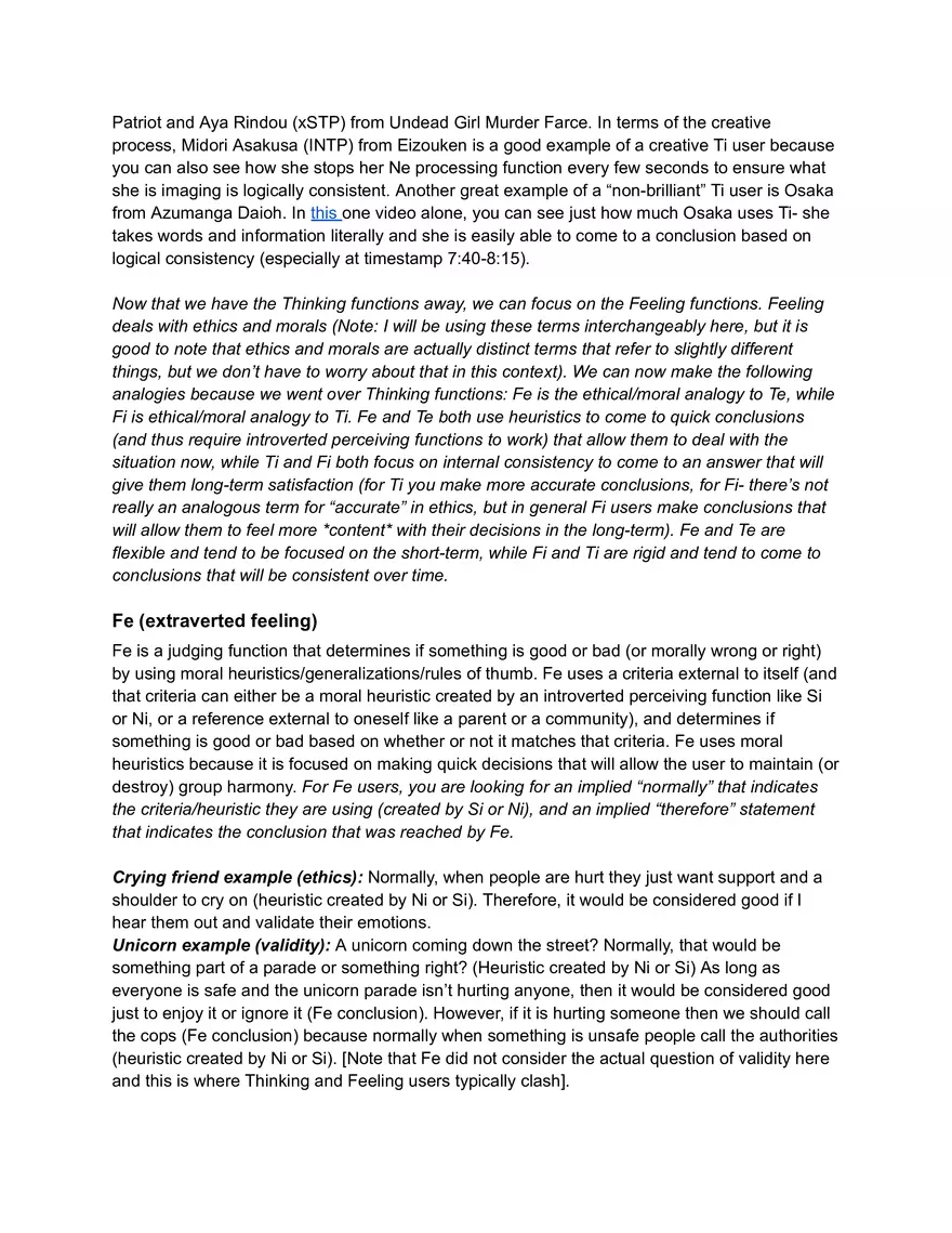 An In-Depth & Clear Guide to All 8 Cognitive Functions - Page 3