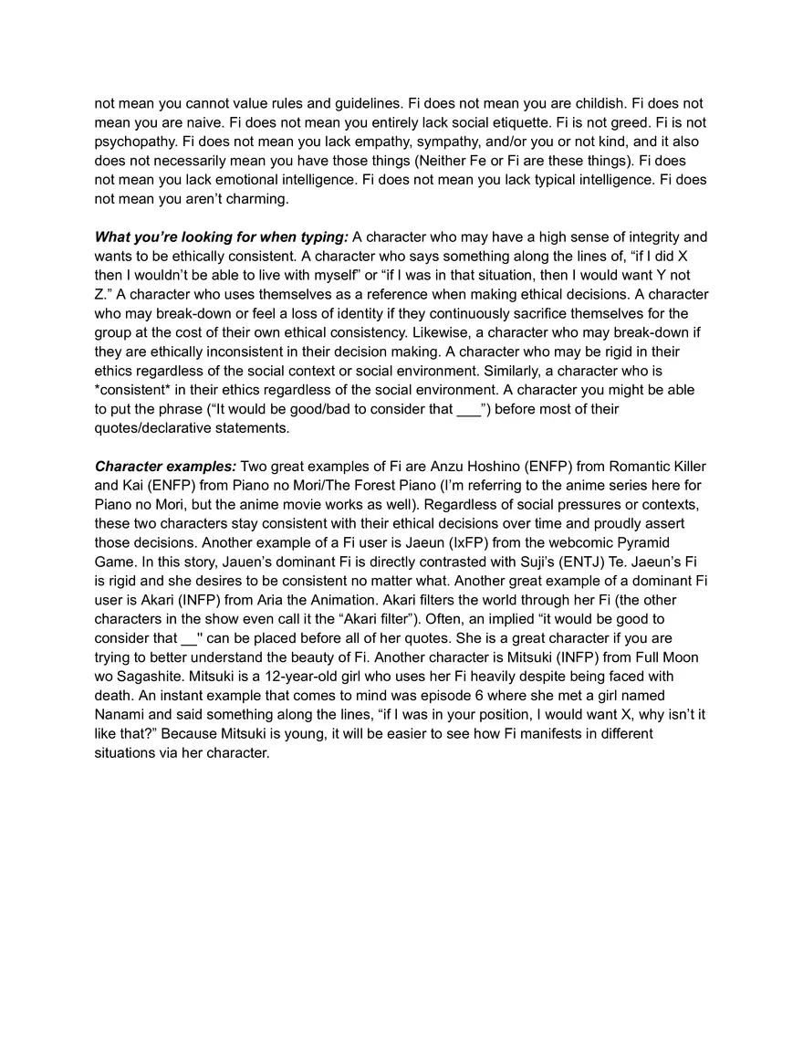 An In-Depth & Clear Guide to All 8 Cognitive Functions - Page 6