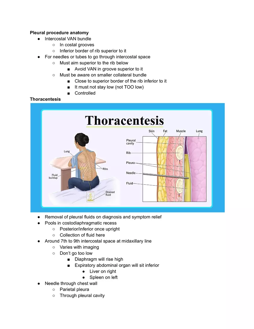 Pleural Procedure Anatomy - Page 9