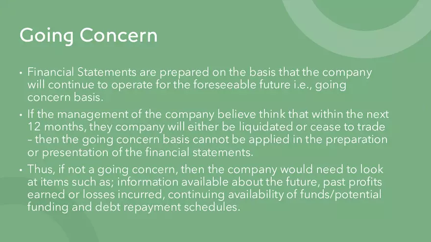 Financial Statements - Sole Trader vs Limited Company - Page 10