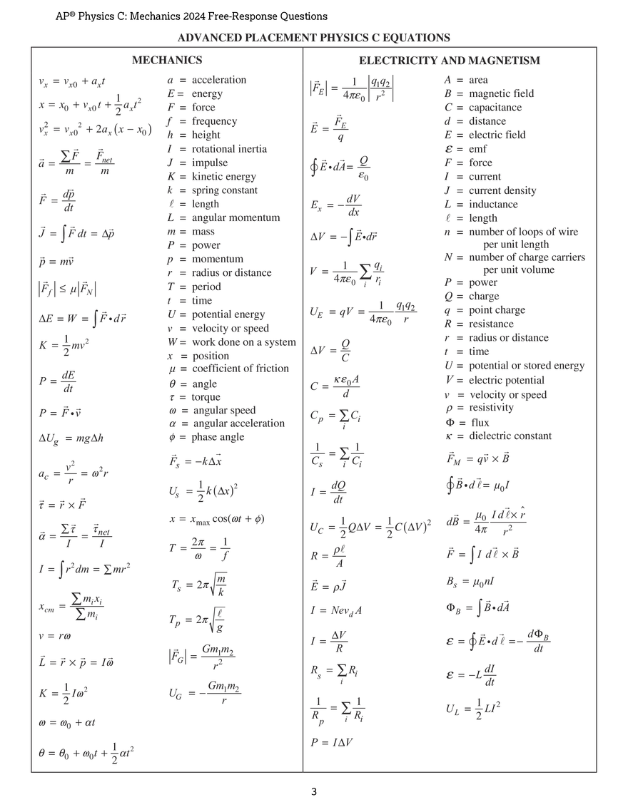 AP-24 Physics Mech Set 1 - Page 9