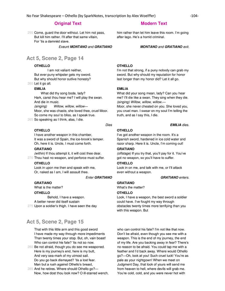 Othello Modern Translation - Page 7