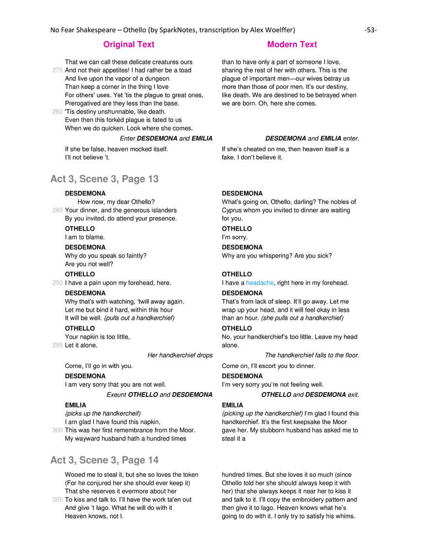 Othello Modern Translation - Page 57