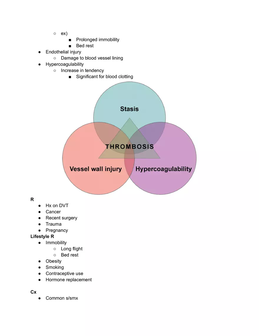 Deep Vein Thrombosis - Page 2