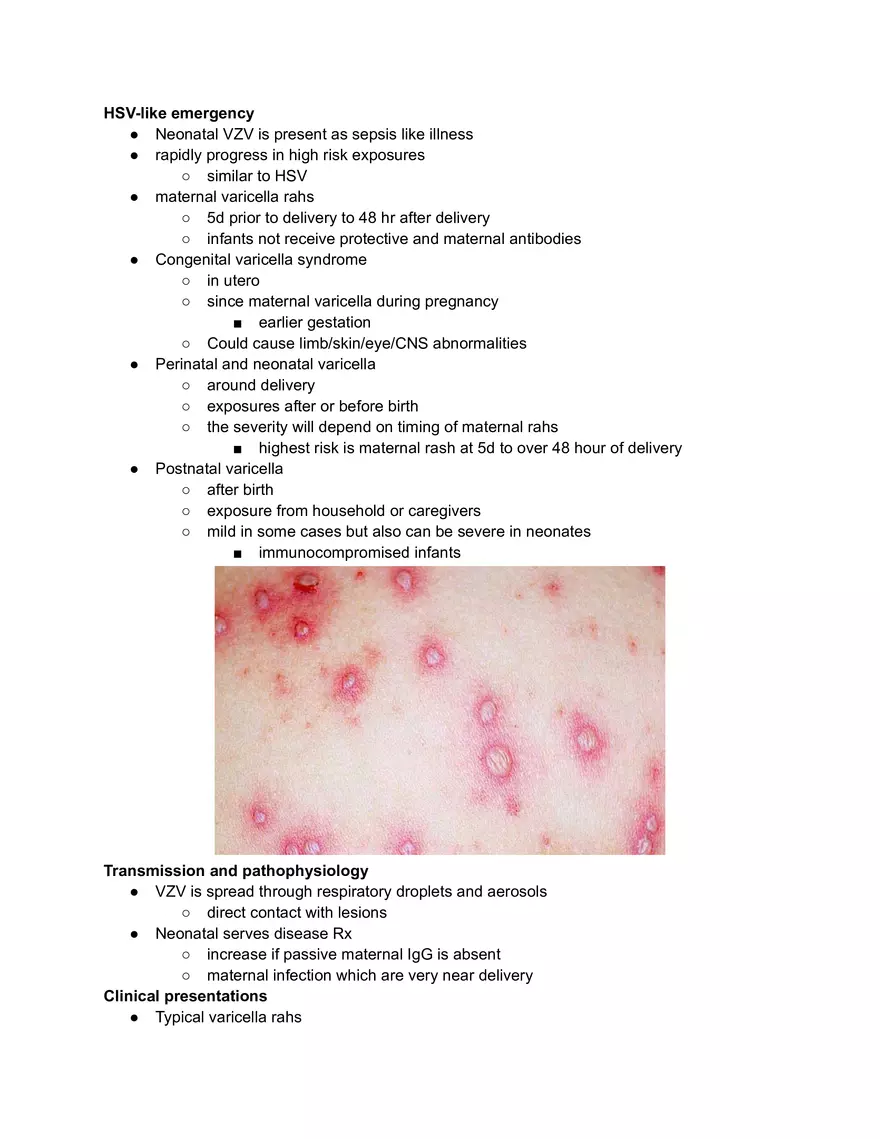 VZV Infection - Page 1