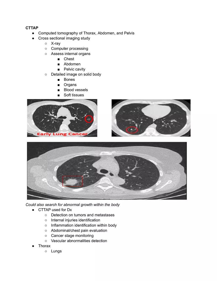 Computed Tomography of Thorax, Abdomen, and Pelvis - Page 1