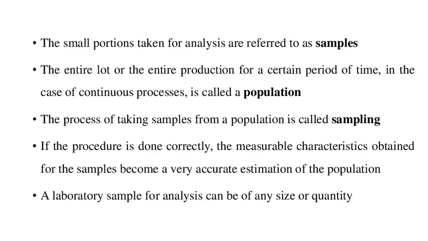 Food Analysis Introduction - Page 7