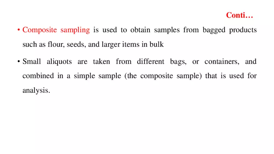 Food Analysis Introduction - Page 22