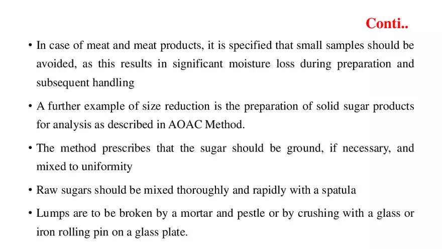 Food Analysis Introduction - Page 27