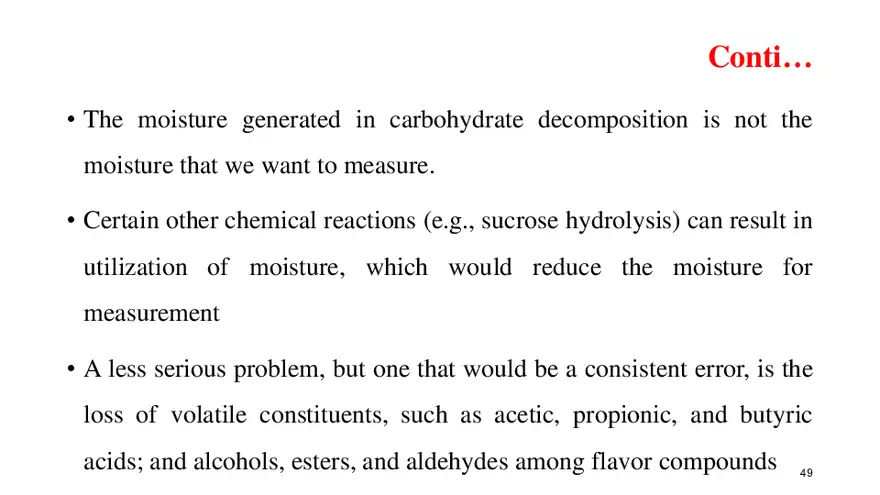 Food Analysis Introduction - Page 44