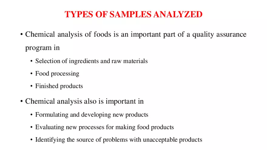 Food Analysis Introduction - Page 46