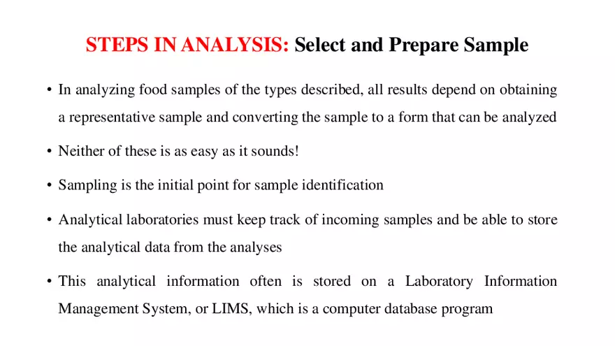 Food Analysis Introduction - Page 56