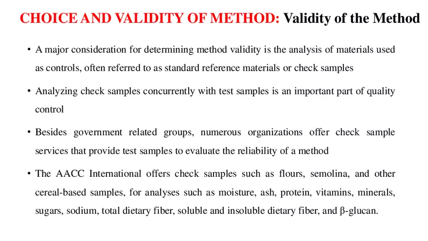 Food Analysis Introduction - Page 3