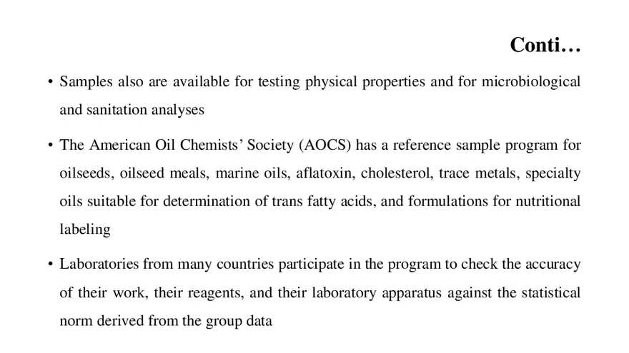 Food Analysis Introduction - Page 4