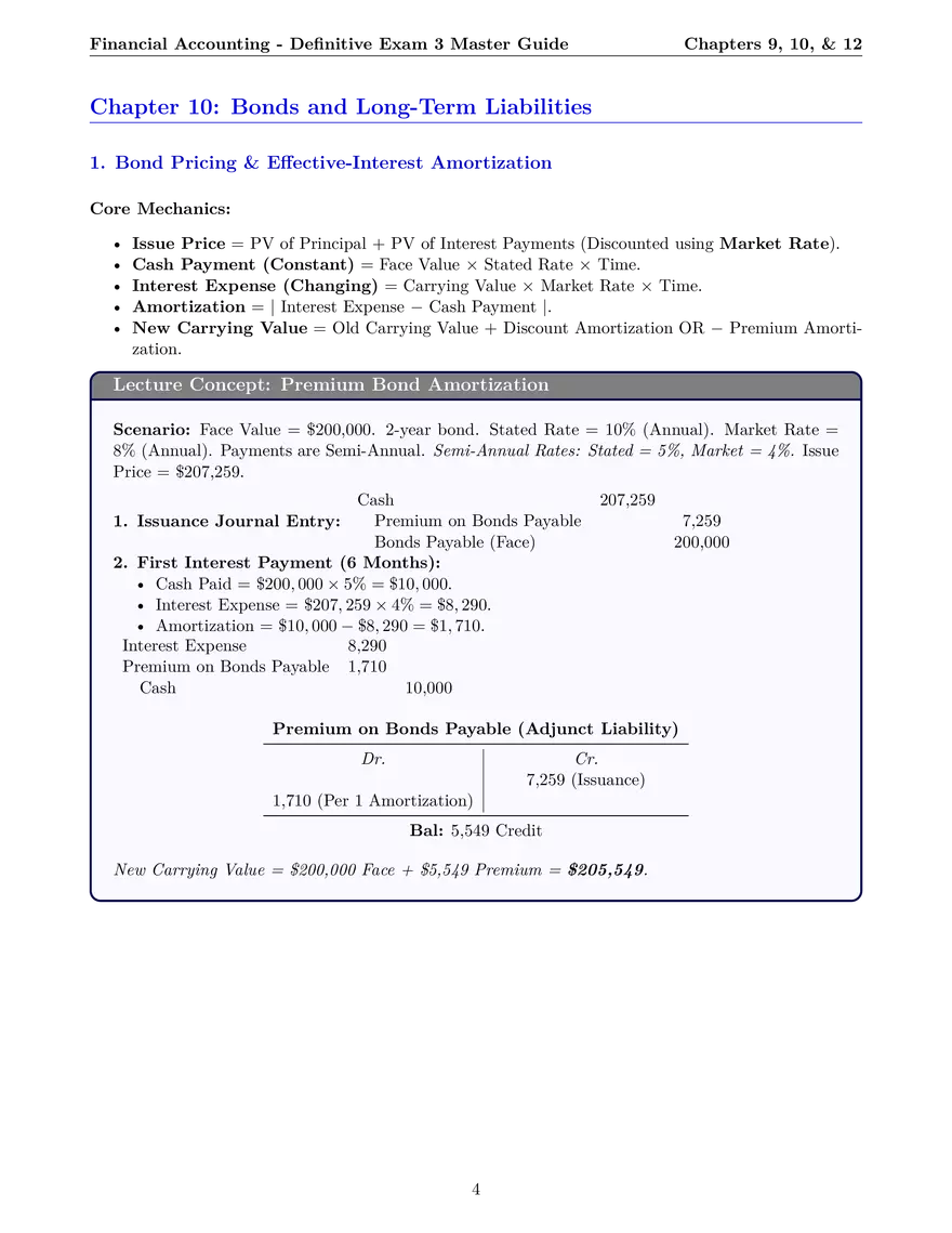 Financial Accounting - Definitive Exam 3 Master Guide - Page 4