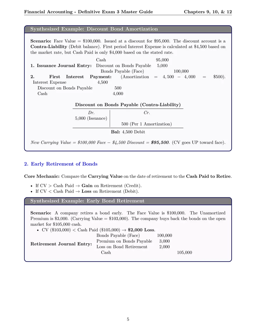 Financial Accounting - Definitive Exam 3 Master Guide - Page 5