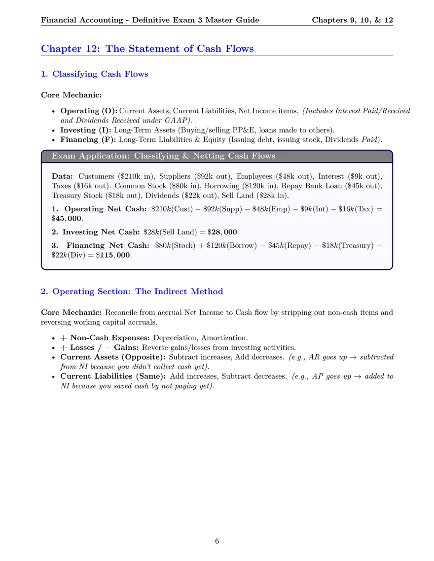 Financial Accounting - Definitive Exam 3 Master Guide - Page 6