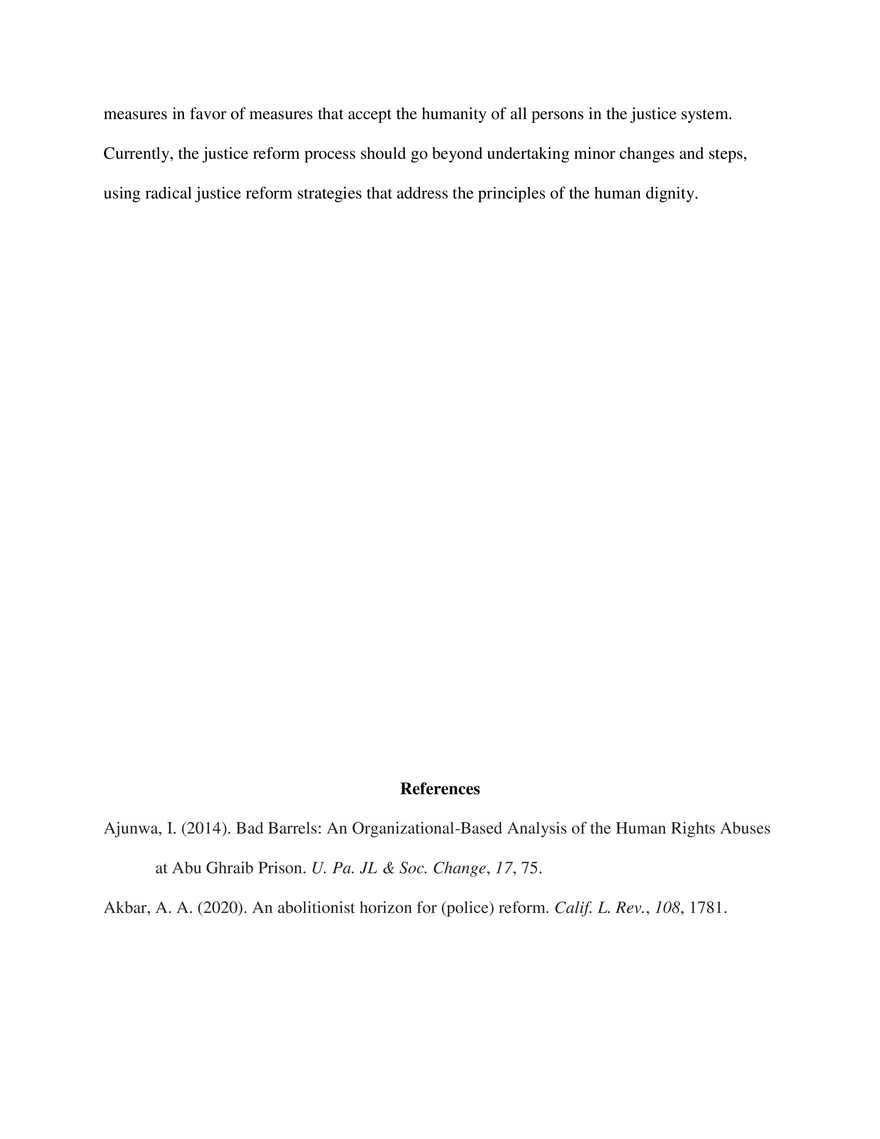 Proportionality, and the Philosophical Justifications for Penal Reform - Page 28