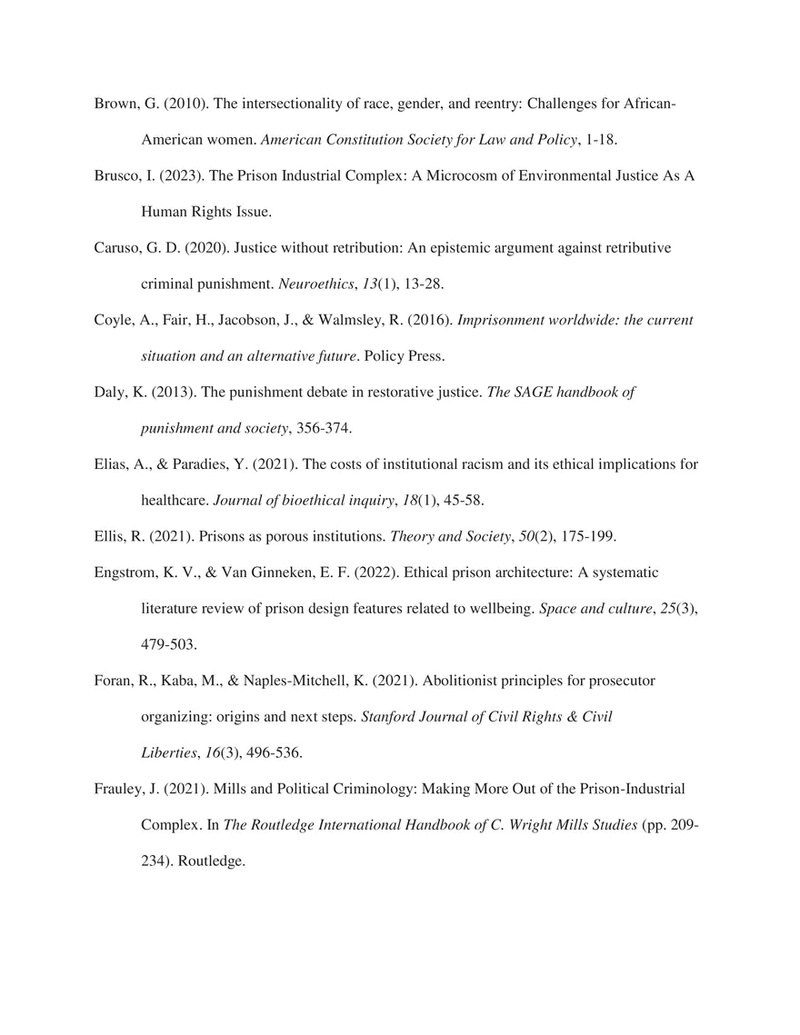 Proportionality, and the Philosophical Justifications for Penal Reform - Page 30