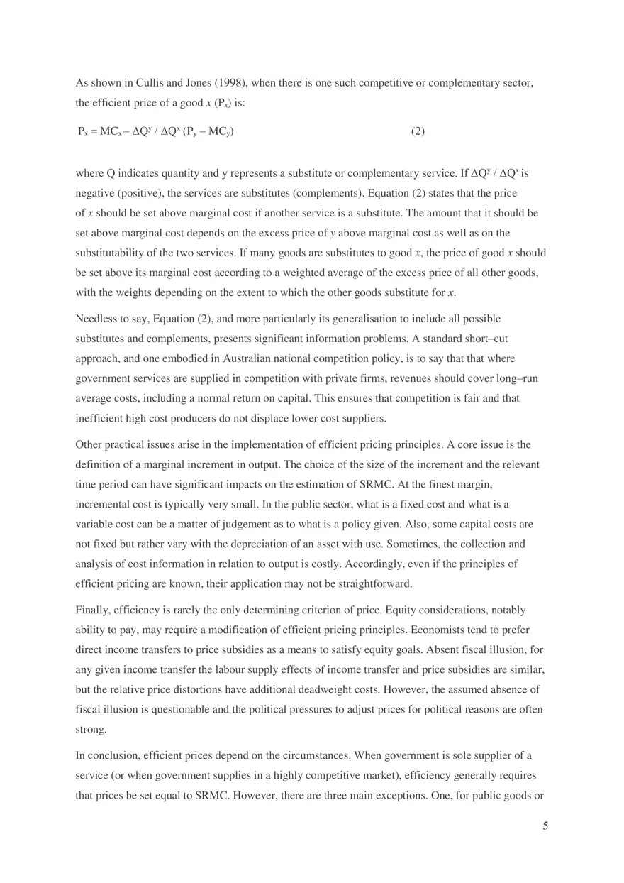 Pricing Public Services - Page 10