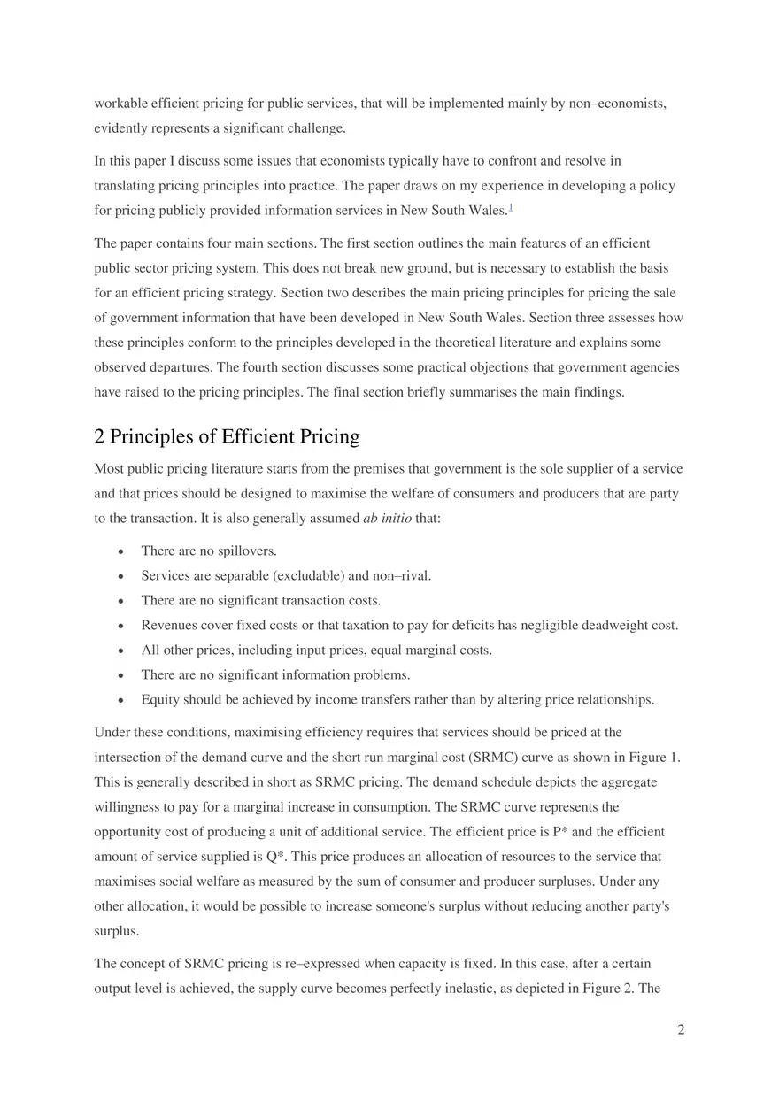 Pricing Public Services - Page 2