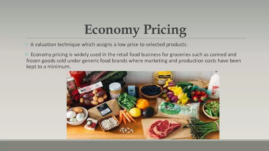 Pricing Policy and Strategies - Page 3