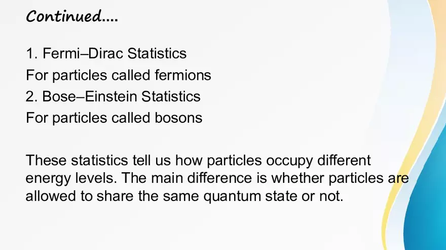 Fermi and Bose Statistics - Page 18