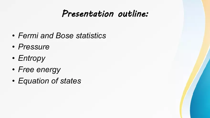 Fermi and Bose Statistics - Page 2