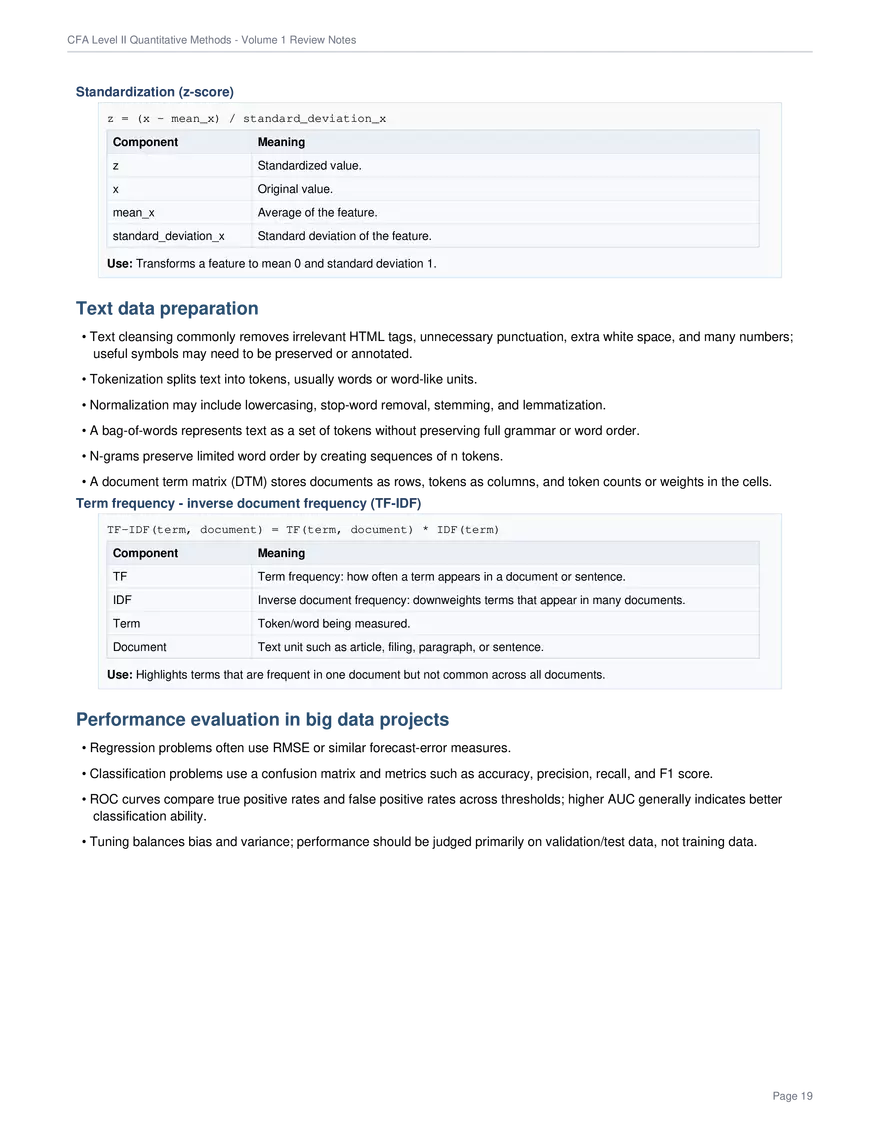 CFA Level II Quantitative Methods - Page 11