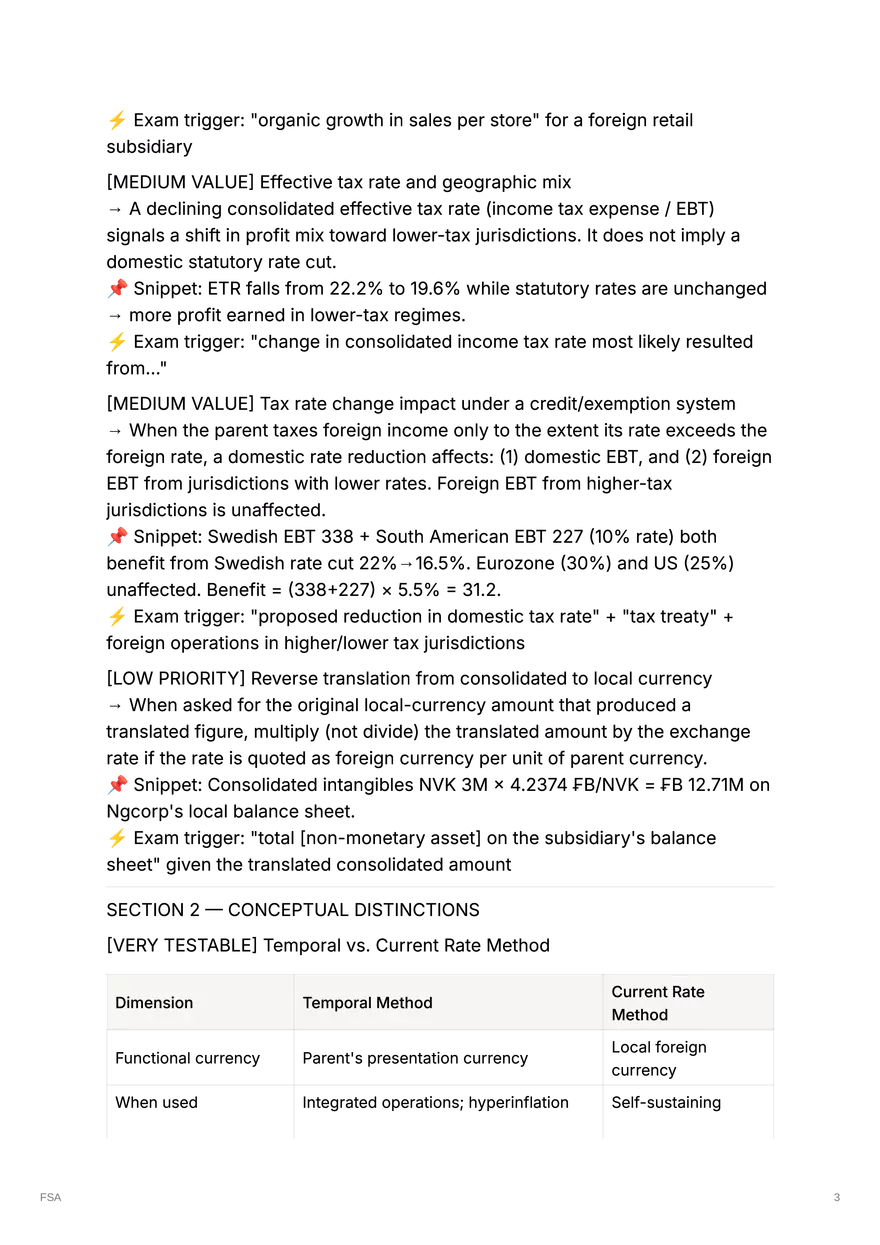Hyperinflationary Subsidiary: Restate For Inflation - Page 6